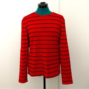 Lauren Ralph Lauren
Striped Cotton-Blend Top SZ XL